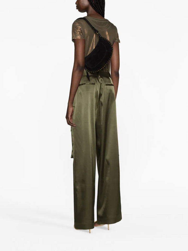 Isabel Marant Oskan Moon Shoulder Bag — Same as shown — Size One Size — Side View