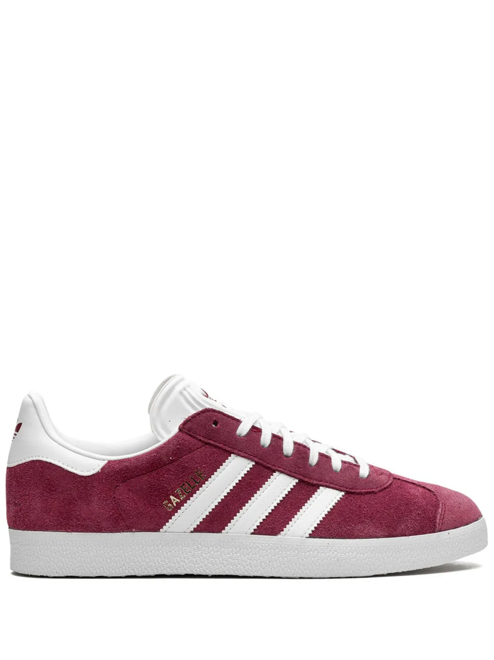 adidas Gazelle Suede Sneakers — Purple — Size US M 10.5 - US W 12 — Front View