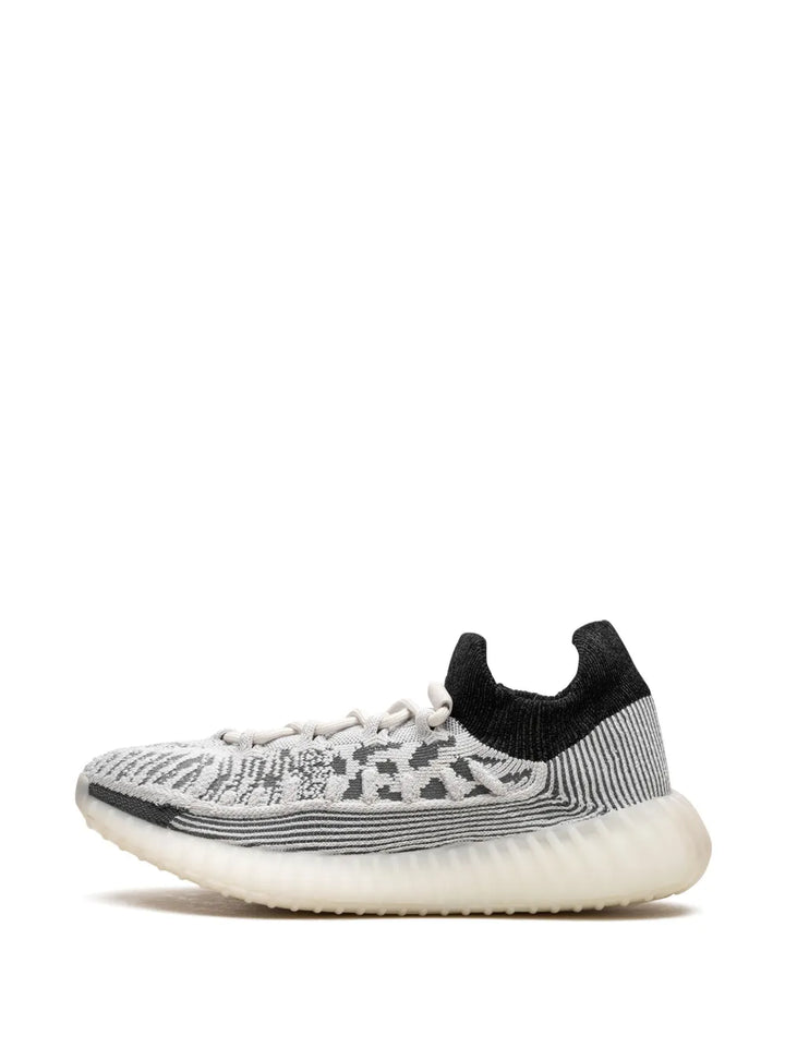 adidas Yeezy Boost 350 V2 Panda Sneakers — White/Grey/Black — Size US M 5.5 - US W 7 — Detail View