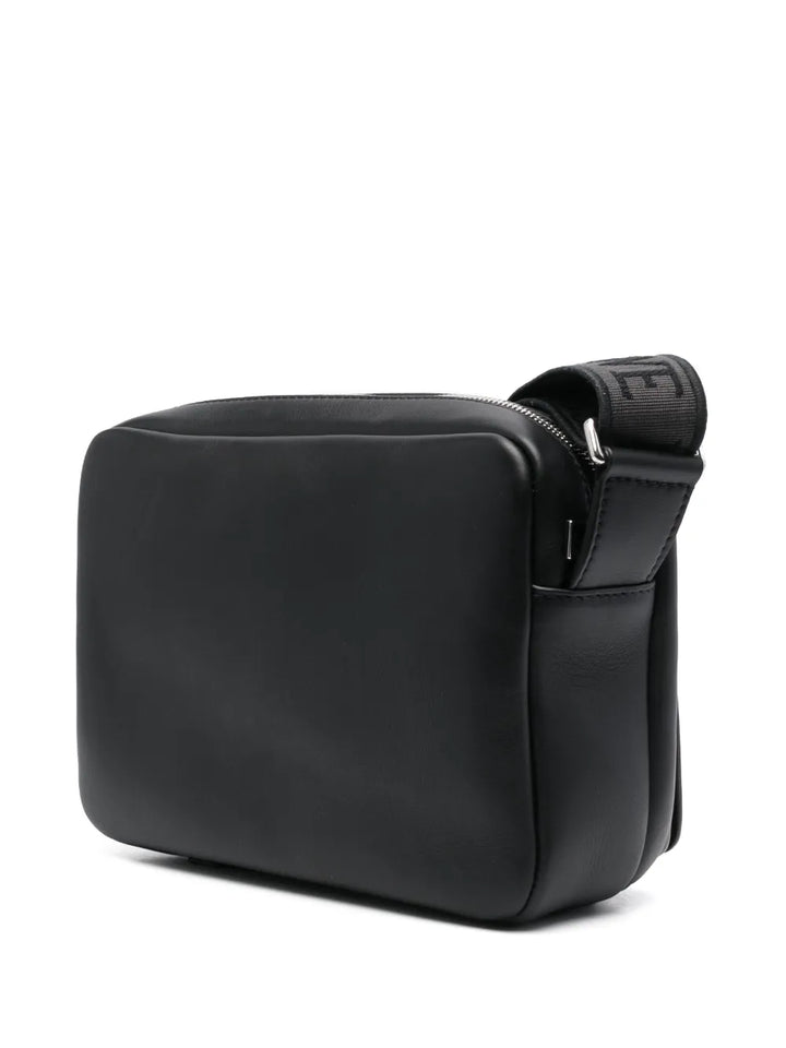 Loewe Small Military Leather Messenger Bag — Same as shown — Size One Size — Back View