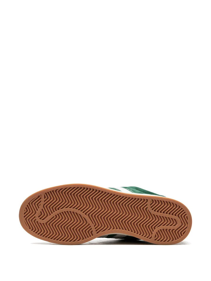 adidas Campus 00S Dark Green/Cloud White Sneakers — Dark Green/Cloud White/Off-White — Size US M 9 - US W 10.5 — Top View