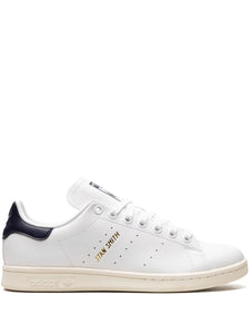 adidas Stan Smith Leather Sneakers — Cloud White/Off-White — Size US M 8 - US W 9.5 — Front View
