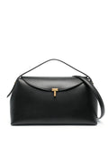 Toteme T Lock Leather Shoulder Bag — Same as shown — Size One Size — Front View