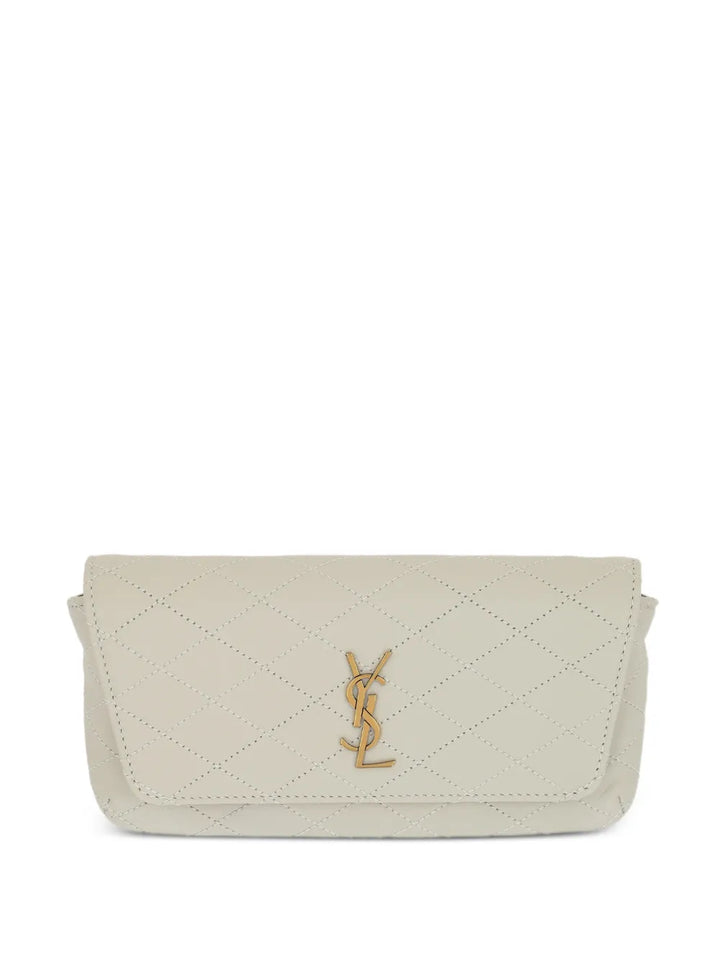 Saint Laurent Gaby Quilted Shoulder Bag — Same as shown — Size One Size — Front View