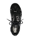44 Label Group 44 Symbiont Low-Top Sneakers — Black — Size US M 3.5 - US W 5 — Top View