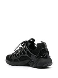 44 Label Group 44 Symbiont Low-Top Sneakers — Black — Size US M 3.5 - US W 5 — Back View