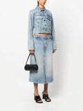 Alaia Small Tube Leather Shoulder Bag — Same as shown — Size One Size — Side View
