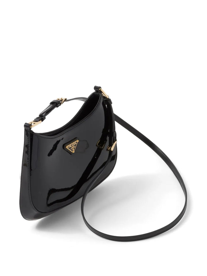 Prada Cleo Patent Leather Shoulder Bag — Same as shown — Size One Size — Lifestyle View