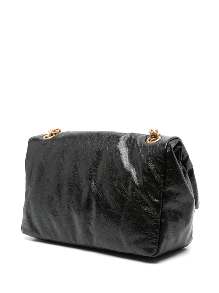 Balenciaga Small Monaco Chain Strap Shoulder Bag — Same as shown — Size One Size — Back View