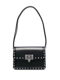 Valentino Garavani Small Rockstud23 Leather Shoulder Bag — Same as shown — Size One Size — Front View