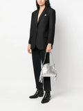 Maje Miss M Metallic Effect Leather Mini Bag — Same as shown — Size One Size — Side View