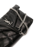 Saint Laurent Quilted Leather Shoulder Bag — Same as shown — Size One Size — Top View