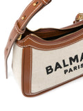 Balmain B Army Logo Print Shoulder Bag — Same as shown — Size One Size — Lifestyle View