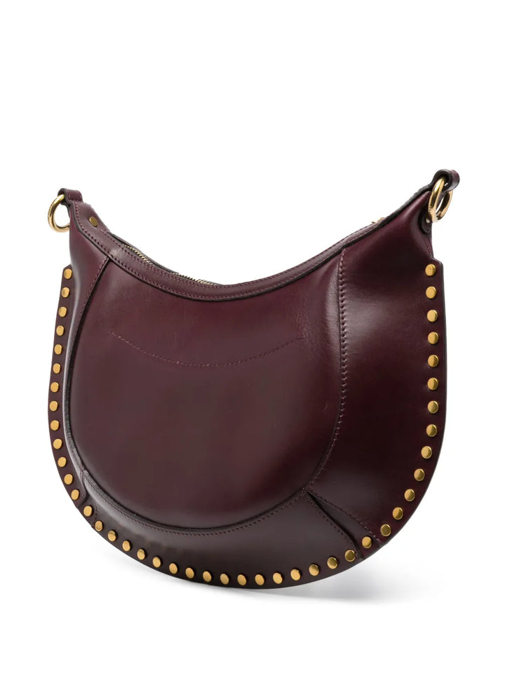 Isabel Marant Naoko Leather Shoulder Bag — Same as shown — Size One Size — Back View