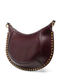 Isabel Marant Naoko Leather Shoulder Bag — Same as shown — Size One Size — Back View