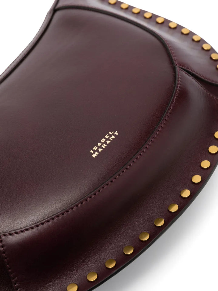 Isabel Marant Naoko Leather Shoulder Bag — Same as shown — Size One Size — Top View