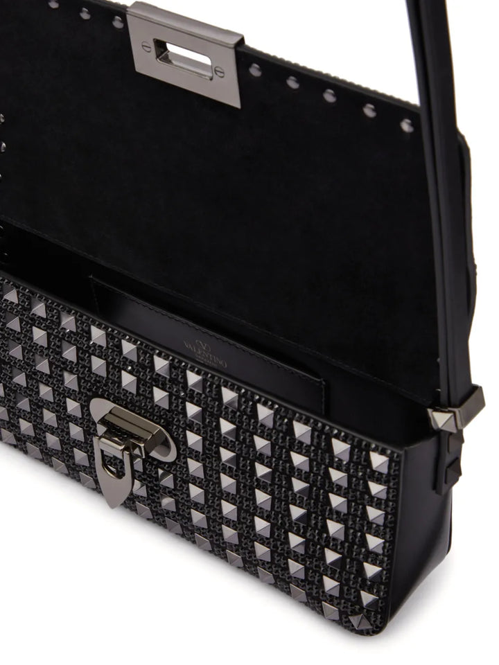 Valentino Garavani Rockstud23 Ew Embroidered Shoulder Bag — Same as shown — Size One Size — Lifestyle View