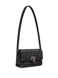 Valentino Garavani Rockstud23 Ew Embroidered Shoulder Bag — Same as shown — Size One Size — Back View