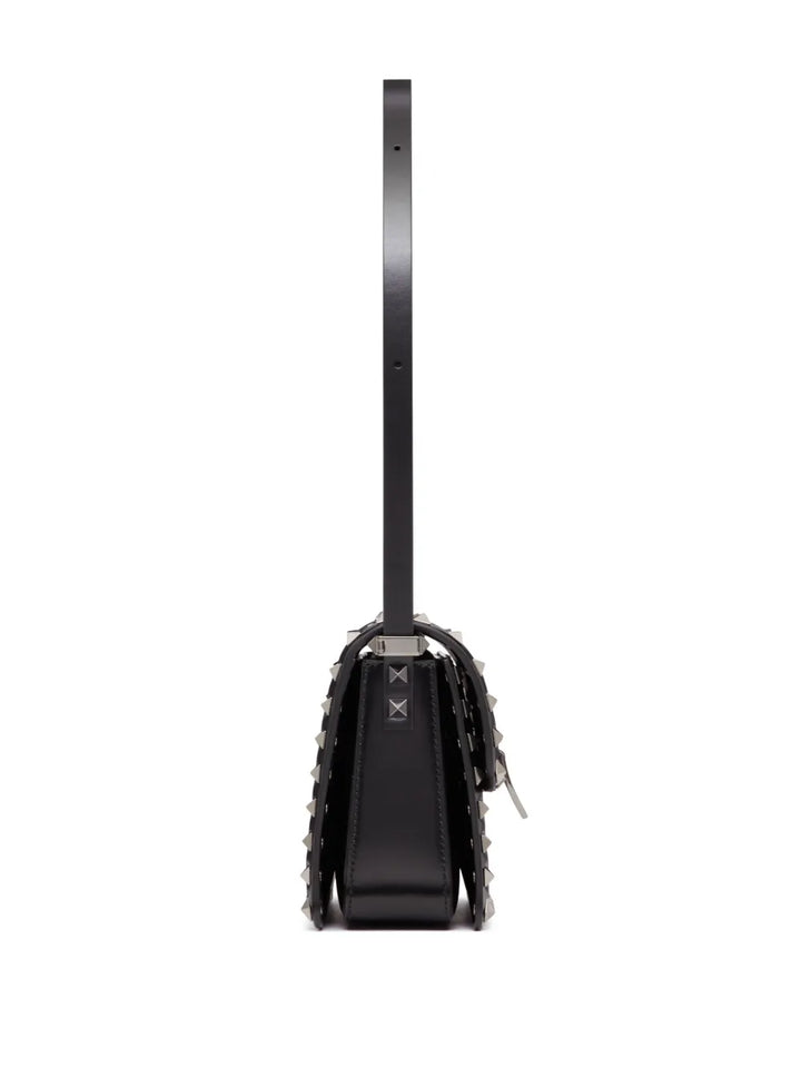 Valentino Garavani Small Rockstud23 Embroidered Shoulder Bag — Same as shown — Size One Size — Detail View
