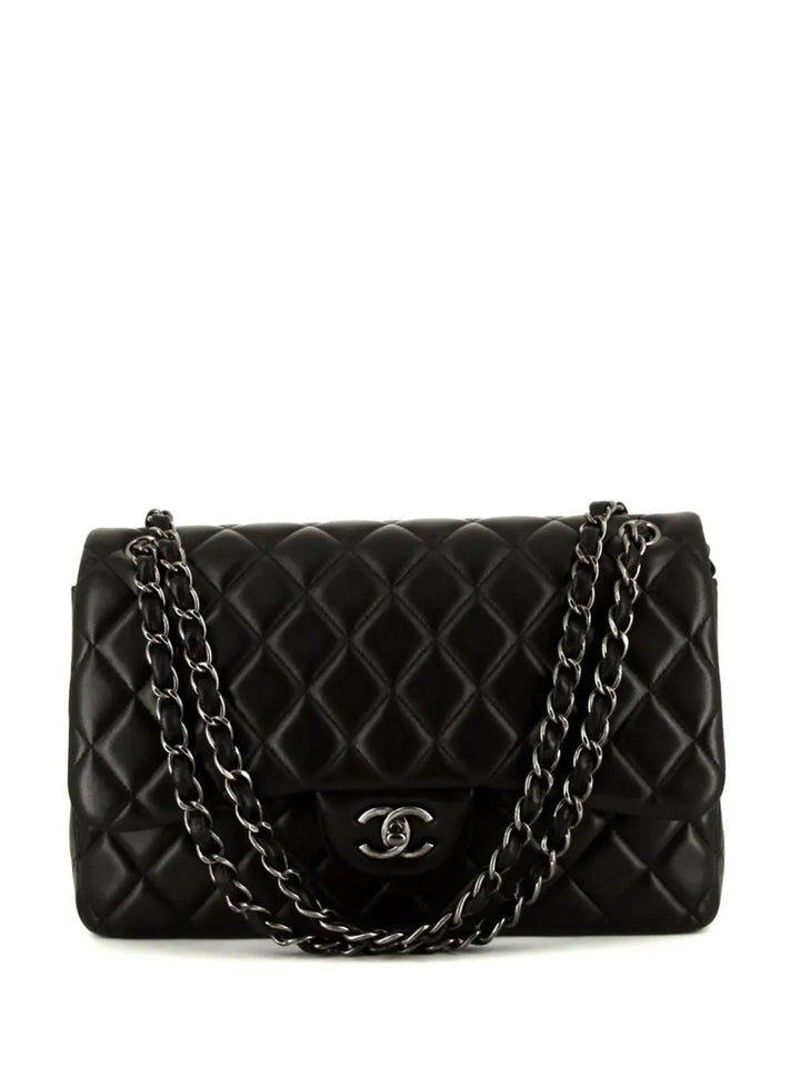 Chanel Pre Owned Jumbo Timeless Shoulder Bag — Same as shown — Size One Size — Front View