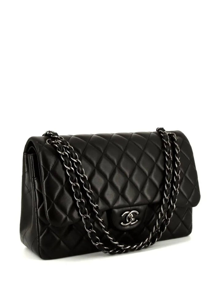 Chanel Pre Owned Jumbo Timeless Shoulder Bag — Same as shown — Size One Size — Back View
