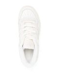 adidas Rivalry Lace-Up Sneakers — White — Size US M 9.5 - US W 11 — Top View