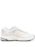 adidas Response Cl Lace-Up Sneakers — Optical White — Size US M 9.5 - US W 11 — Front View