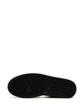 Air Jordan 1 Low Se Brown Elephant Sneakers — Light Beige/White — Size US M 9.5 - US W 11 — Top View