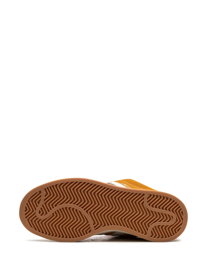 adidas Campus 80S Low-Top Sneakers — Sunflower Yellow/White — Size US M 9.5 - US W 11 — Top View