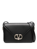 Valentino Garavani Small Letter Leather Shoulder Bag — Same as shown — Size One Size — Front View