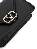 Valentino Garavani Small Letter Leather Shoulder Bag — Same as shown — Size One Size — Top View