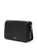 Valentino Garavani Small Letter Leather Shoulder Bag — Same as shown — Size One Size — Back View