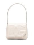 Dolce Gabbana Dg Logo Leather Shoulder Bag — Same as shown — Size One Size — Front View