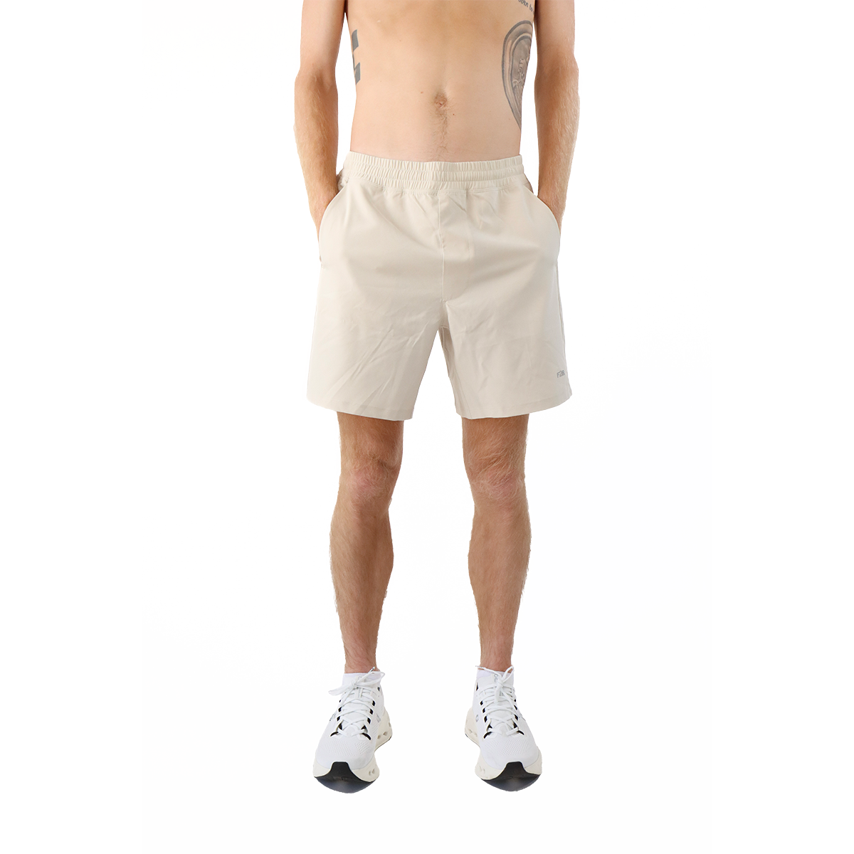 F2R Mens Lightstreme 7" Short — Black — Size Small — Lifestyle View