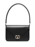 Valentino Garavani Letter Leather Crossbody Bag — Same as shown — Size One Size — Front View
