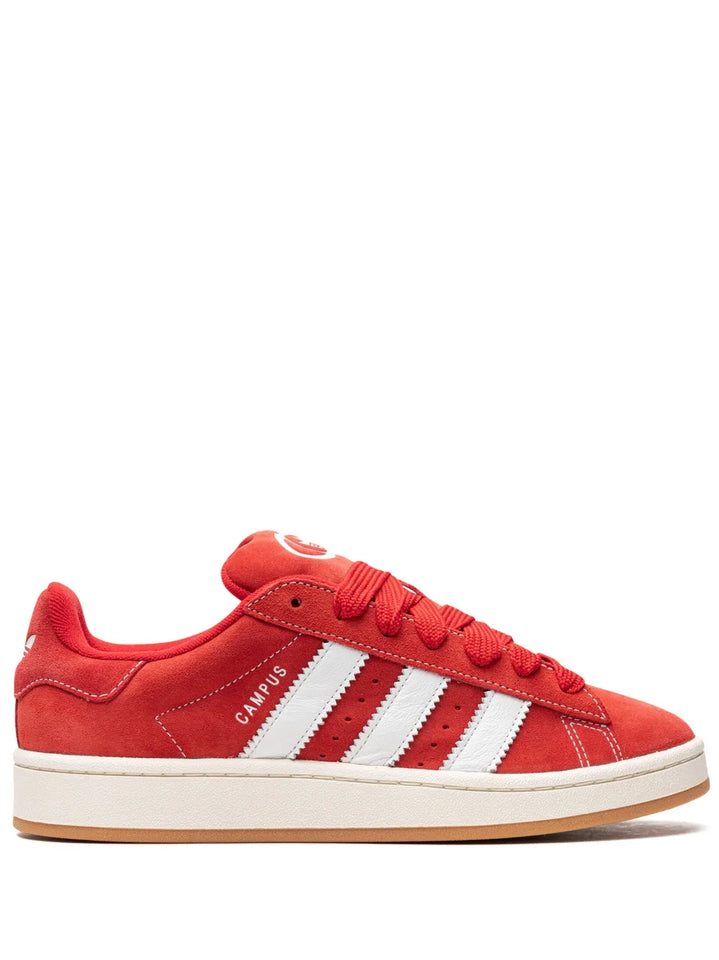 adidas Campus 00S Better Scarlet/Cloud White Sneakers — Red — Size US M 9 - US W 10.5 — Front View