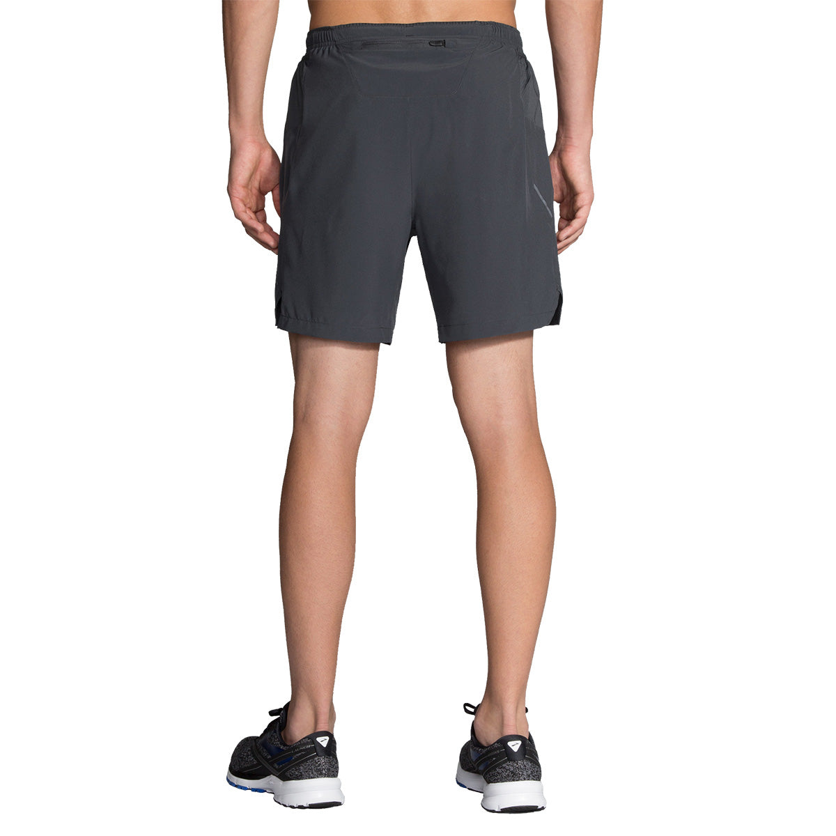 Brooks Sherpa 7" 2n1 Short — Black — Size Small — Side View