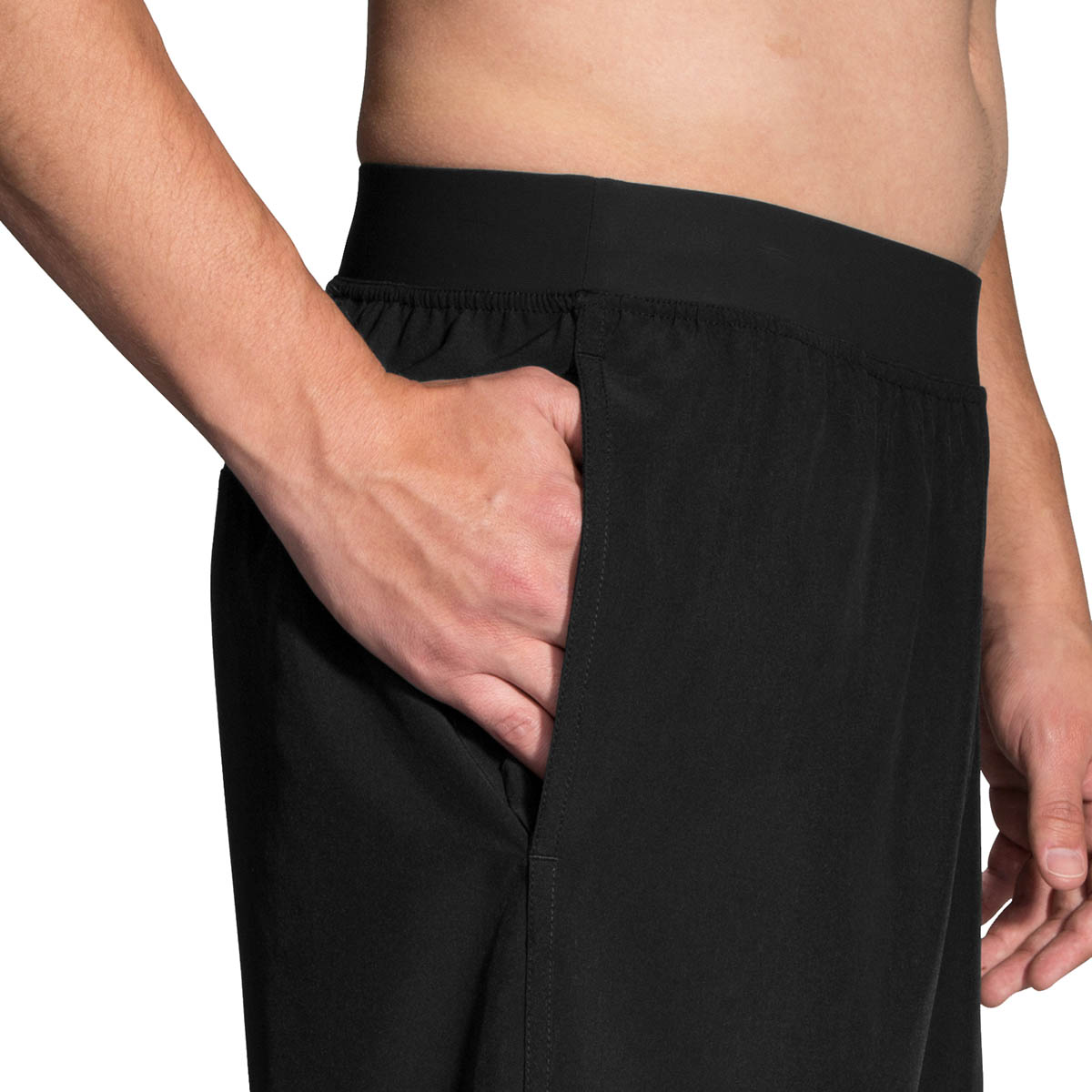 Brooks Equip 9" Short — Black — Size XXLarge — Lifestyle View