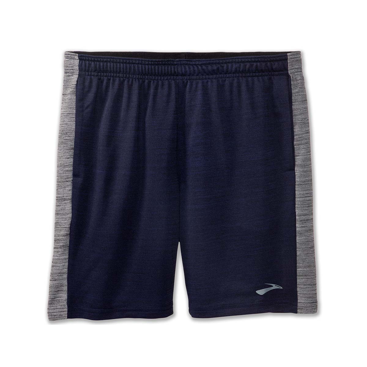Brooks Rep 8" Short — Heather Ash - Heather Black — Size Small — Alternate View 7