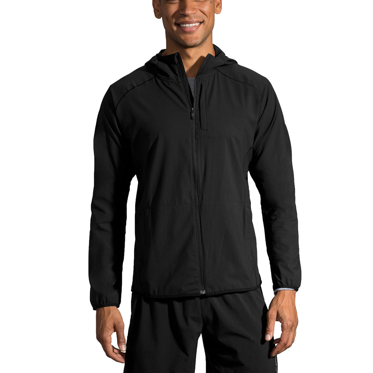 Brooks Canopy Jacket — Burgundy Blaze — Size XSmall — Lifestyle View