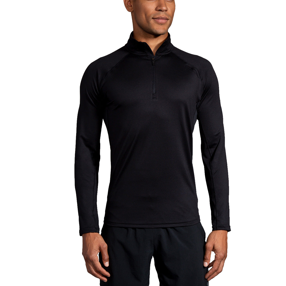 Brooks Dash 1/2 Zip — Merlot — Size XXLarge — Side View