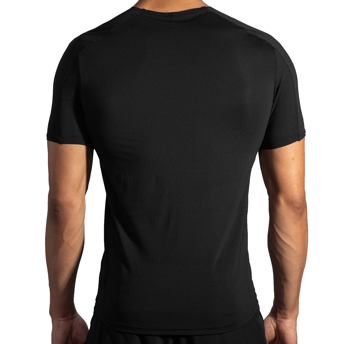 Brooks Atmosphere Shortsleeve — Dark Oyster - Icy Grey — Size 40B — Side View