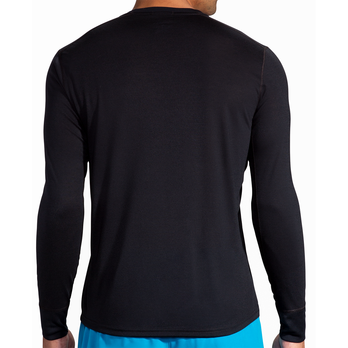 Brooks Distance Graphic Longsleeve — Flying B Stripe — Size Small — Back View