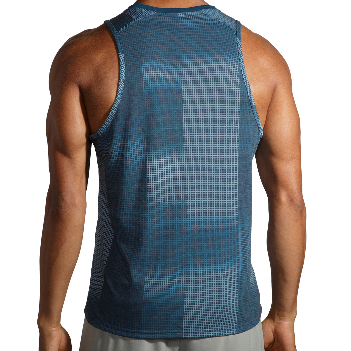 Brooks Distance Graphic Tank — Freedom To Be You — Size Small — Back View