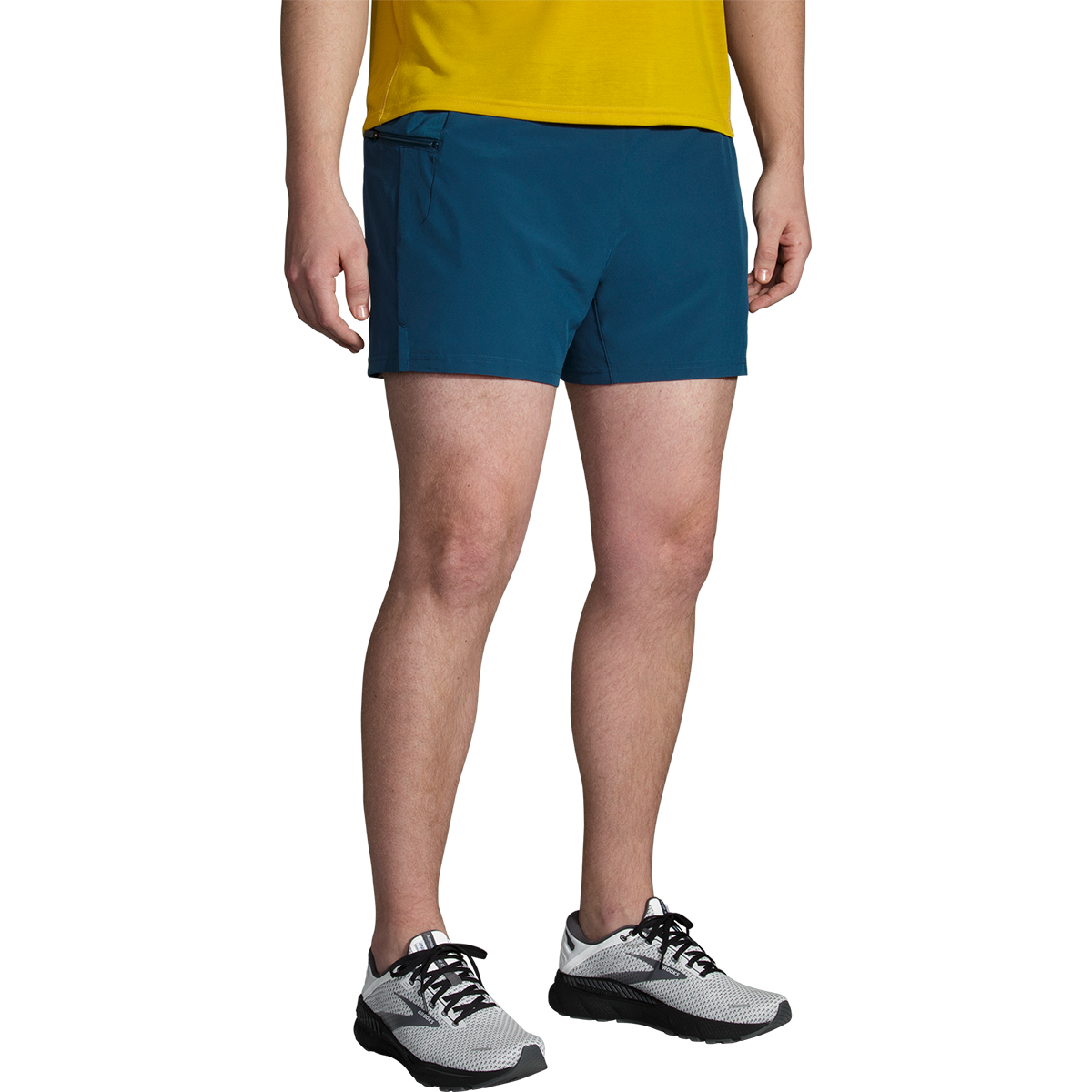 Brooks Sherpa 5" 2-in-1 Short — Black — Size Small — Alternate View 19