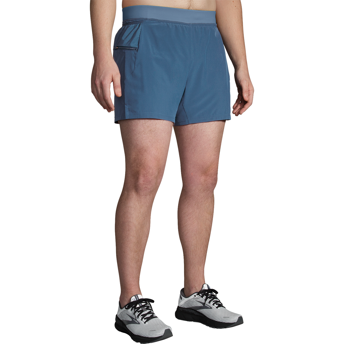 Brooks Sherpa 5" 2-in-1 Short — Black — Size Small — Alternate View 10