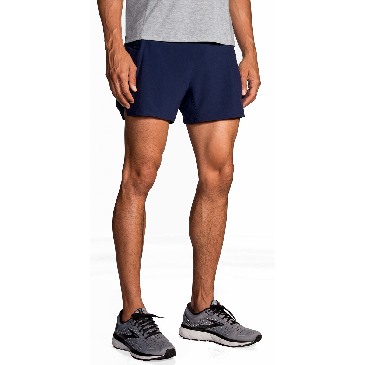 Brooks Sherpa 5" 2-in-1 Short — Black — Size Small — Alternate View 27