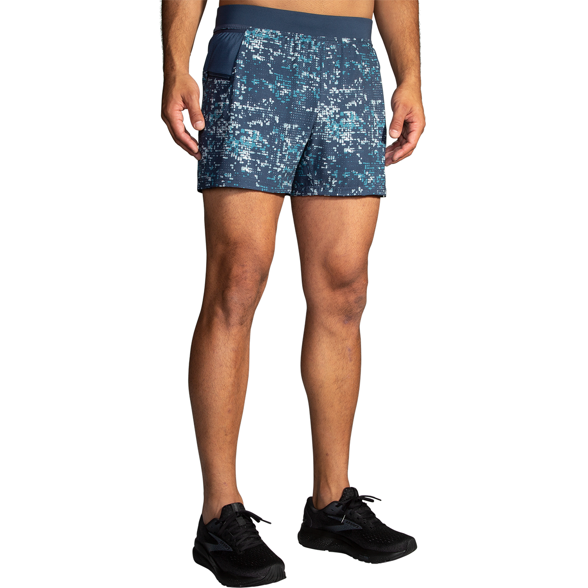 Brooks Sherpa 5" 2-in-1 Short — Black — Size Small — Alternate View 38