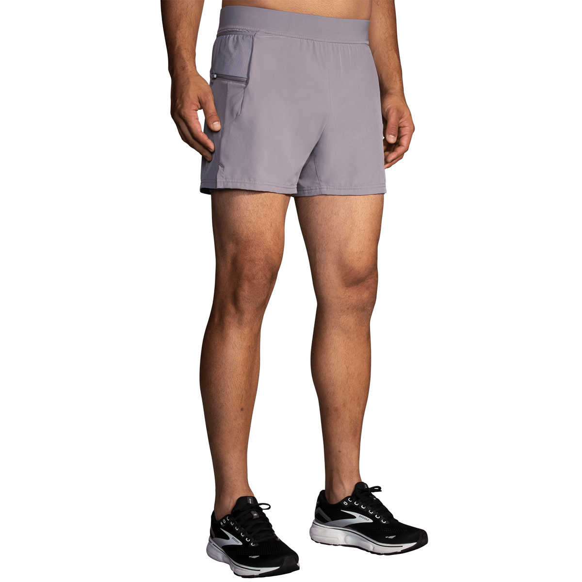 Brooks Sherpa 5" 2-in-1 Short — Black — Size Small — Alternate View 14