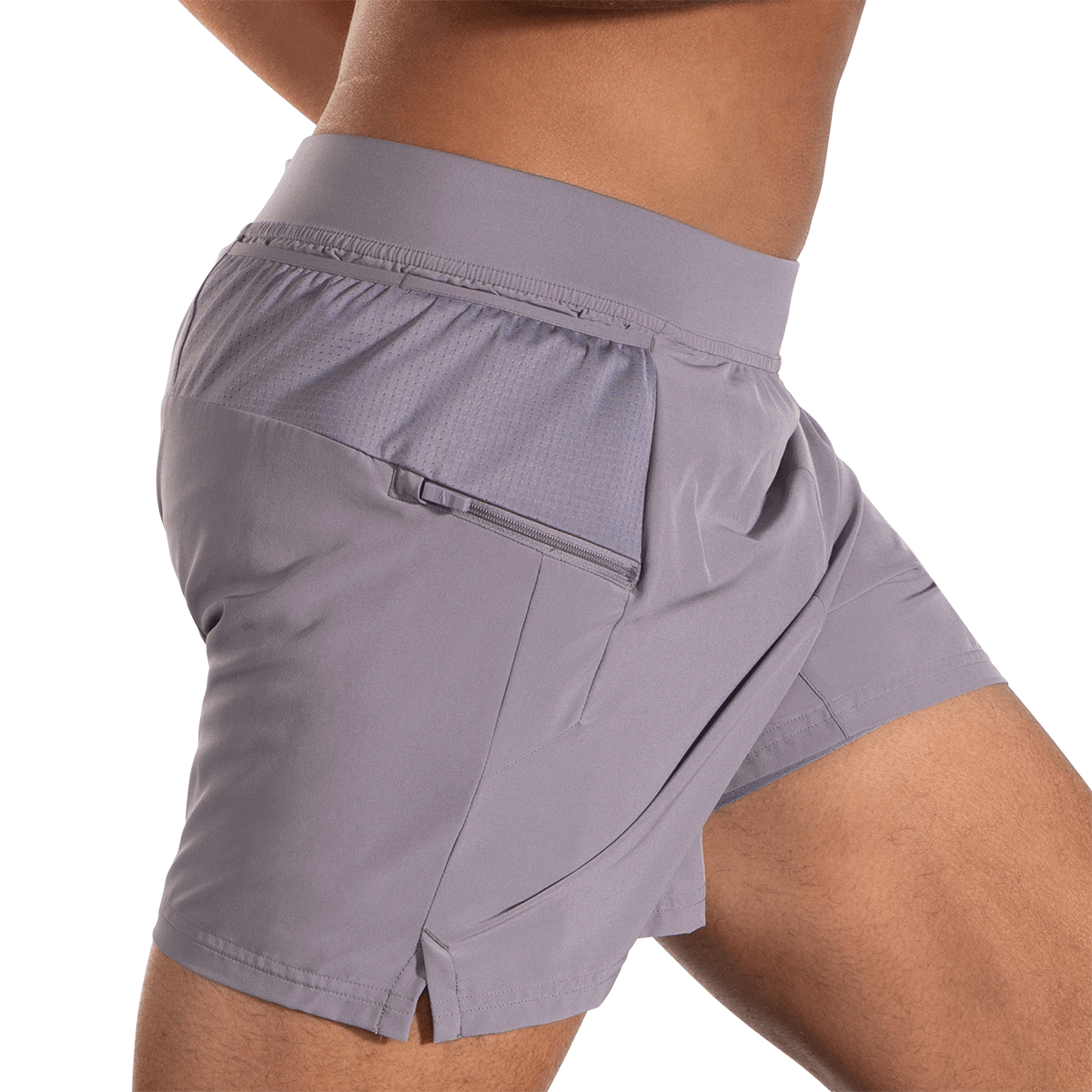 Brooks Sherpa 5" 2-in-1 Short — Black — Size Small — Alternate View 15